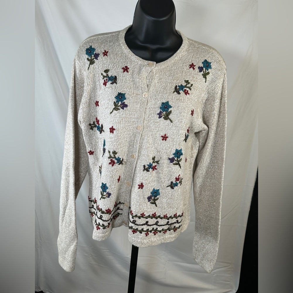 Paul Harris Design Button Up Sweater